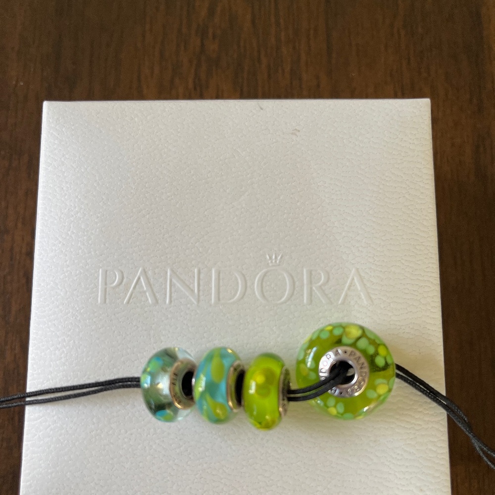 Pandora Murano glass charms